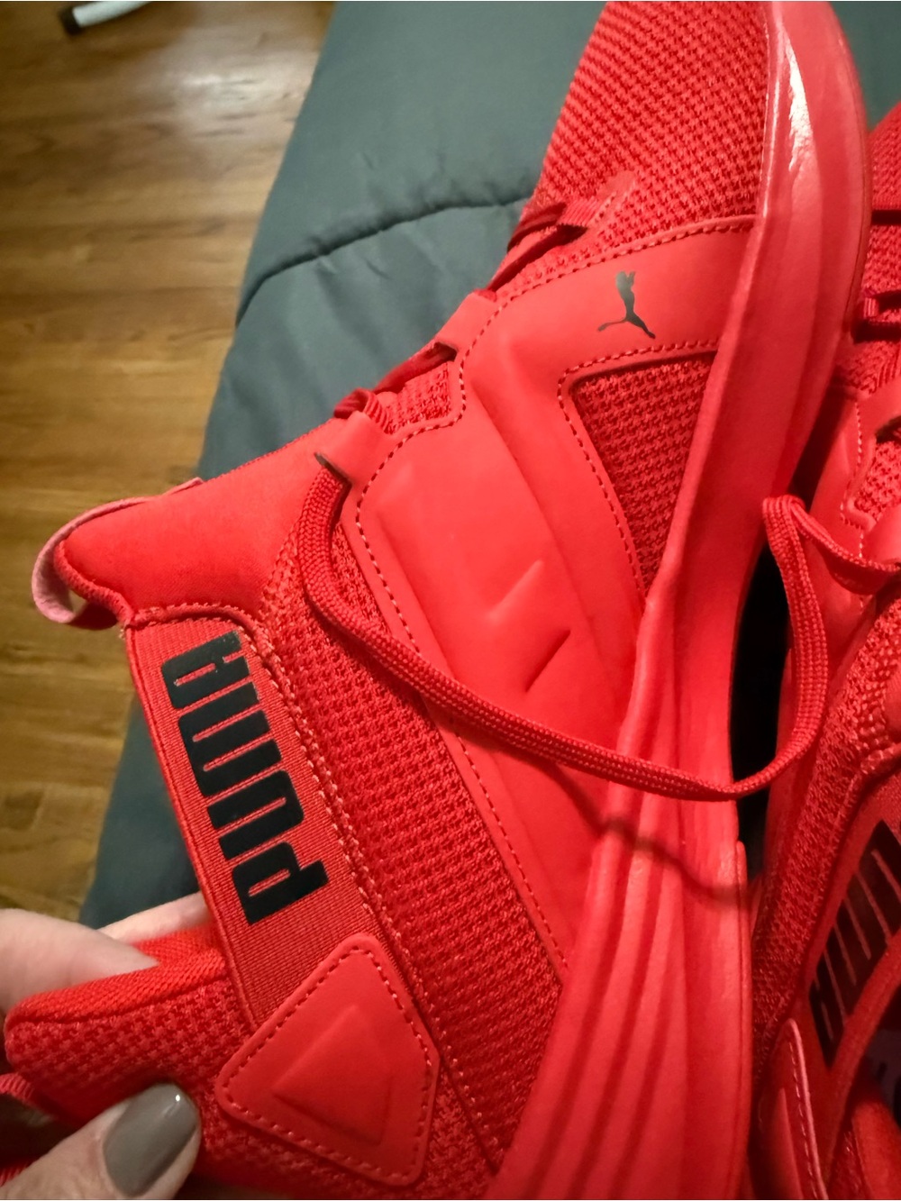 Puma Men’s Red Athletic Sneakers